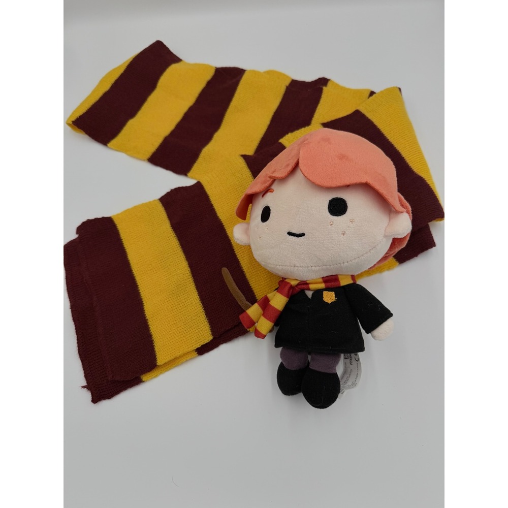 Harry Potter Ron Weasley Plush‎ and Gryffindor Scarf Set Wizarding World WB